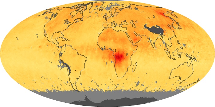 Global Map Carbon Monoxide Image 137