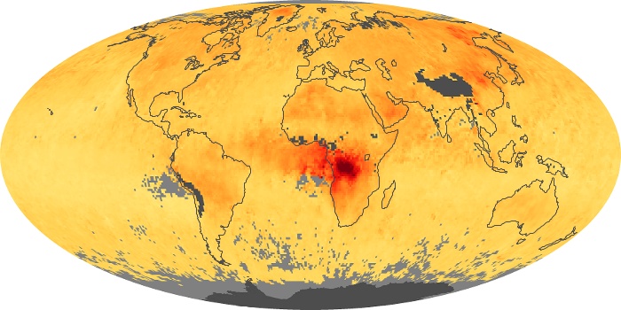 Global Map Carbon Monoxide Image 138
