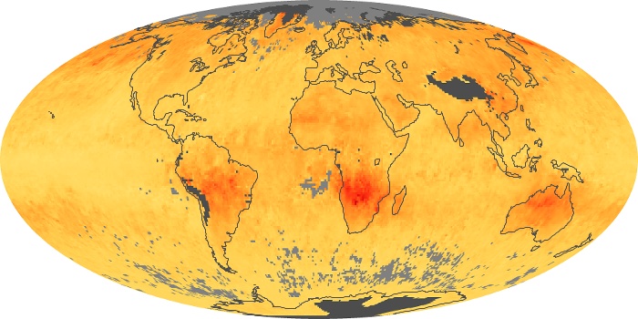 Global Map Carbon Monoxide Image 140