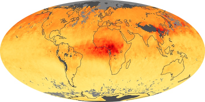 Global Map Carbon Monoxide Image 144
