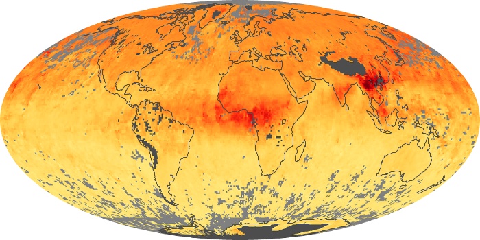 Global Map Carbon Monoxide Image 145