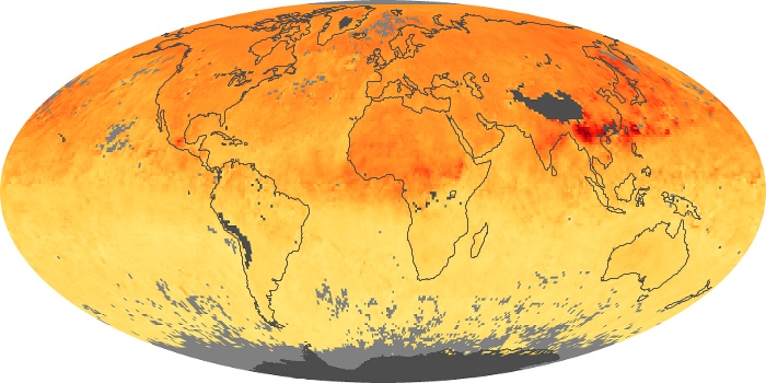 Global Map Carbon Monoxide Image 158