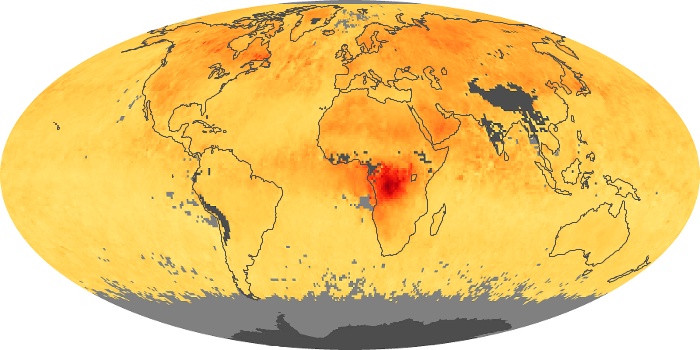 Global Map Carbon Monoxide Image 161