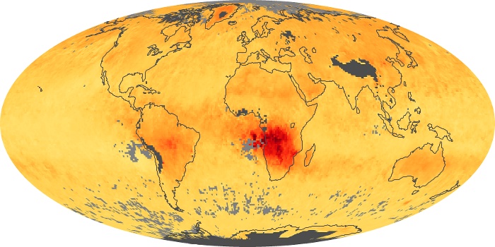 Global Map Carbon Monoxide Image 163