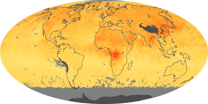 Global Map Carbon Monoxide Image 172