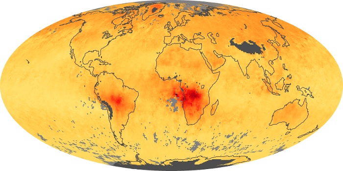 Global Map Carbon Monoxide Image 175