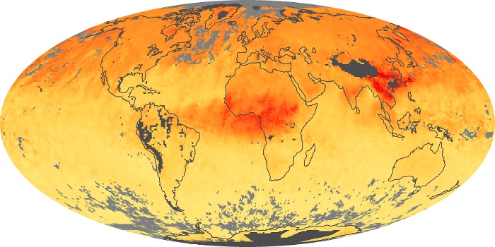 Global Map Carbon Monoxide Image 181