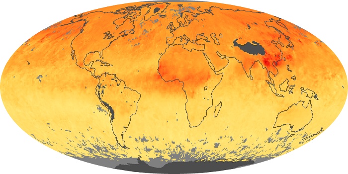 Global Map Carbon Monoxide Image 182