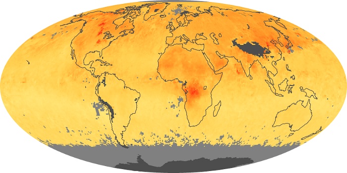 Global Map Carbon Monoxide Image 184