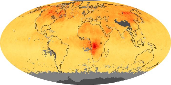 Global Map Carbon Monoxide Image 185