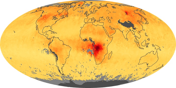 Global Map Carbon Monoxide Image 186