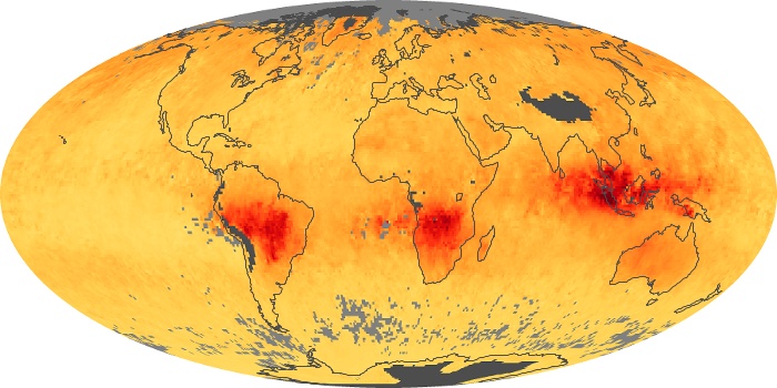 Global Map Carbon Monoxide Image 188