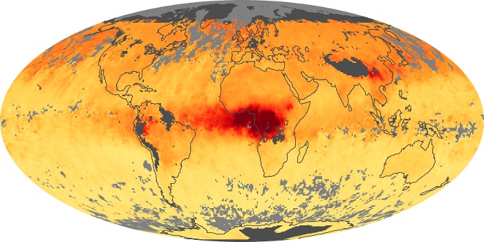 Global Map Carbon Monoxide Image 192