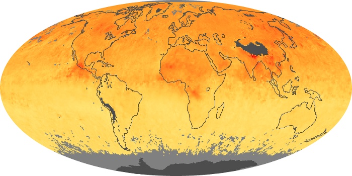 Global Map Carbon Monoxide Image 195