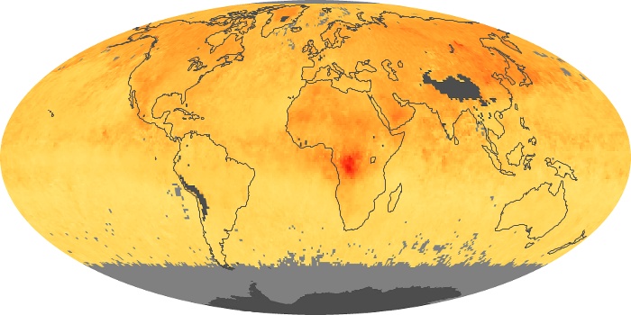 Global Map Carbon Monoxide Image 196