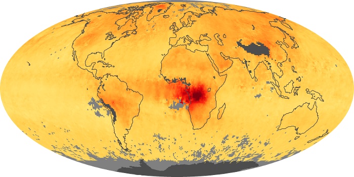 Global Map Carbon Monoxide Image 198