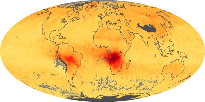 Global Map Carbon Monoxide Image 199