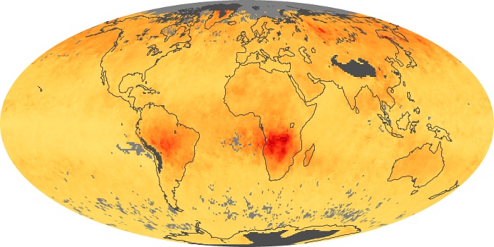 Global Map Carbon Monoxide Image 200