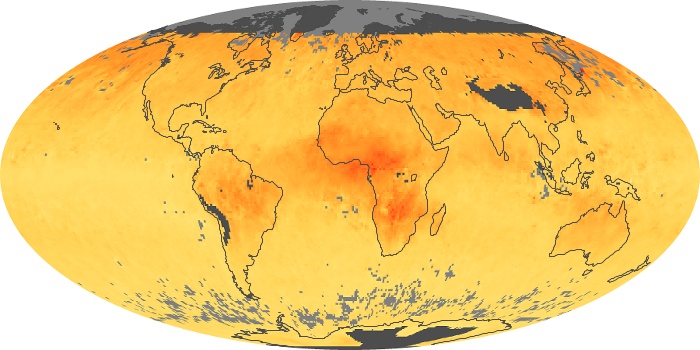 Global Map Carbon Monoxide Image 201