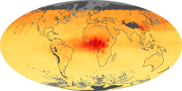 Global Map Carbon Monoxide Image 203