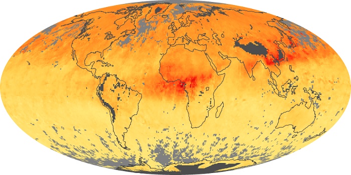 Global Map Carbon Monoxide Image 205