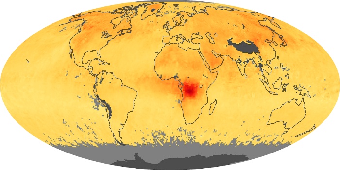 Global Map Carbon Monoxide Image 209