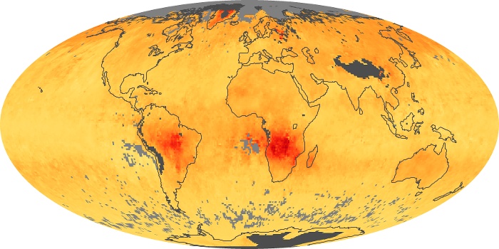 Global Map Carbon Monoxide Image 212