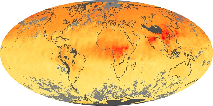 Global Map Carbon Monoxide Image 217
