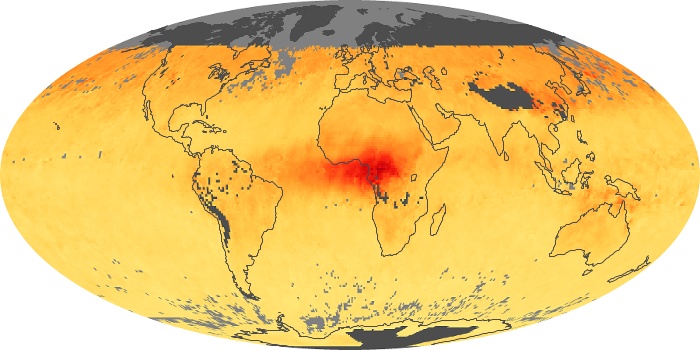 Global Map Carbon Monoxide Image 226