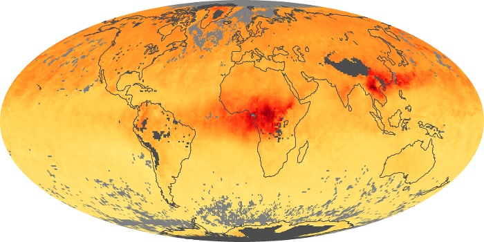 Global Map Carbon Monoxide Image 241
