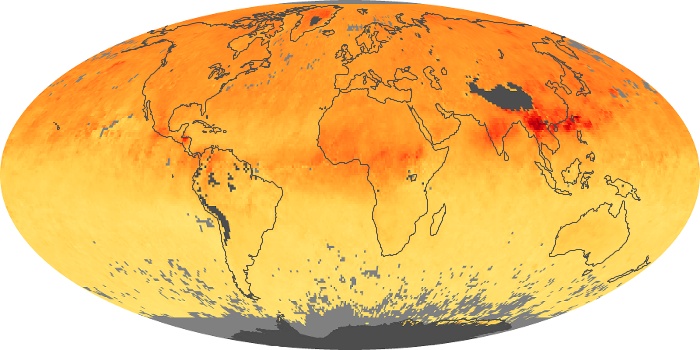 Global Map Carbon Monoxide Image 242