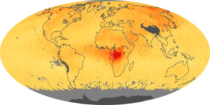 Global Map Carbon Monoxide Image 245