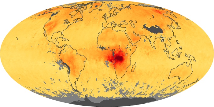 Global Map Carbon Monoxide Image 246