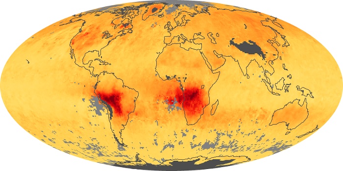 Global Map Carbon Monoxide Image 247
