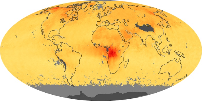 Global Map Carbon Monoxide Image 269