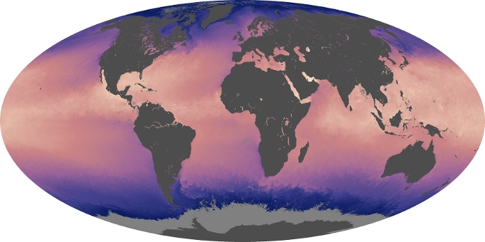 Global Map Sea Surface Temperature Image 2