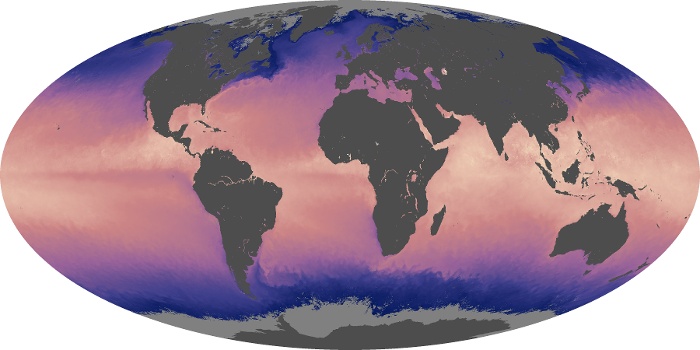 Global Map Sea Surface Temperature Image 11