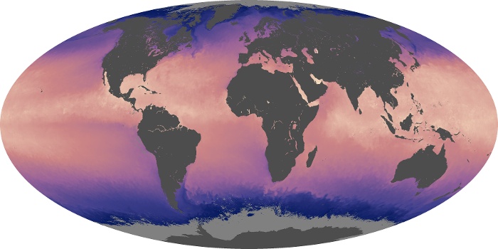 Global Map Sea Surface Temperature Image 15