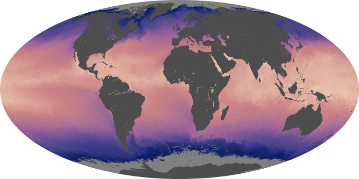 Global Map Sea Surface Temperature Image 16