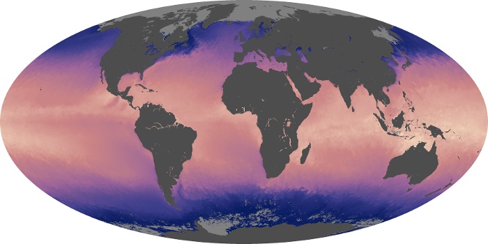 Global Map Sea Surface Temperature Image 18