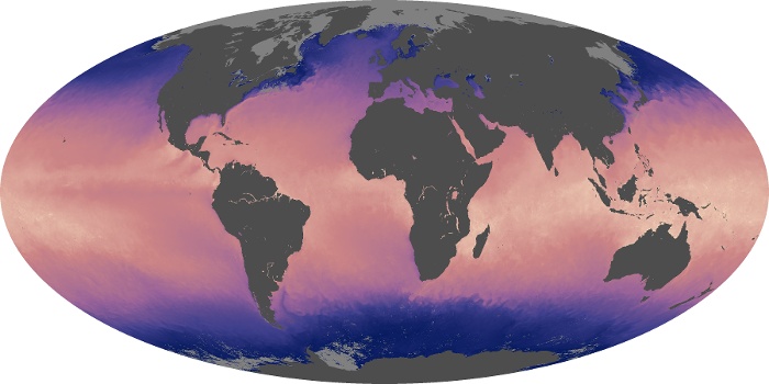 Global Map Sea Surface Temperature Image 19