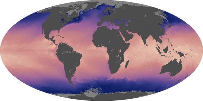 Global Map Sea Surface Temperature Image 21
