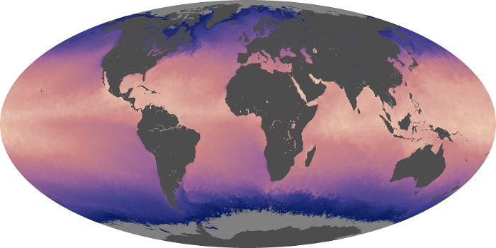 Global Map Sea Surface Temperature Image 28
