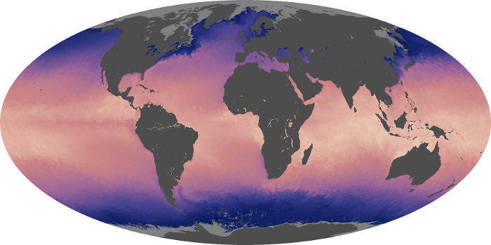 Global Map Sea Surface Temperature Image 33