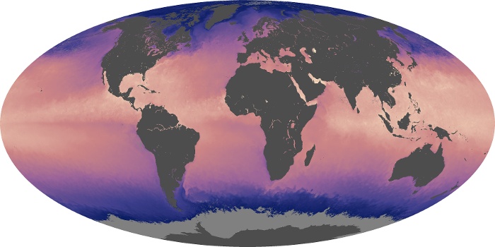 Global Map Sea Surface Temperature Image 37