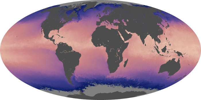 Global Map Sea Surface Temperature Image 40