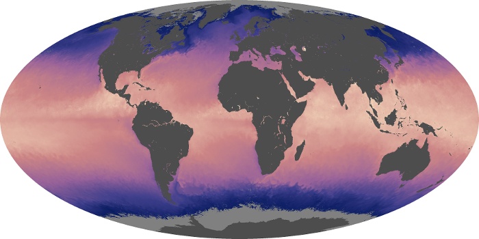 Global Map Sea Surface Temperature Image 47