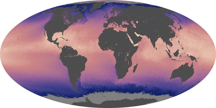 Global Map Sea Surface Temperature Image 51