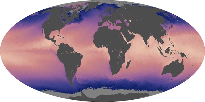 Global Map Sea Surface Temperature Image 59