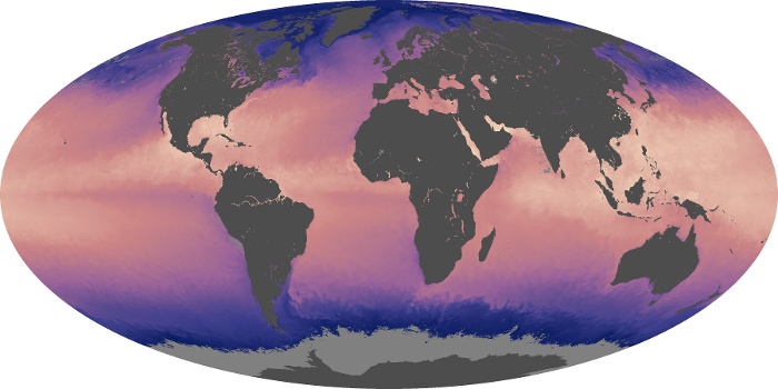 Global Map Sea Surface Temperature Image 61